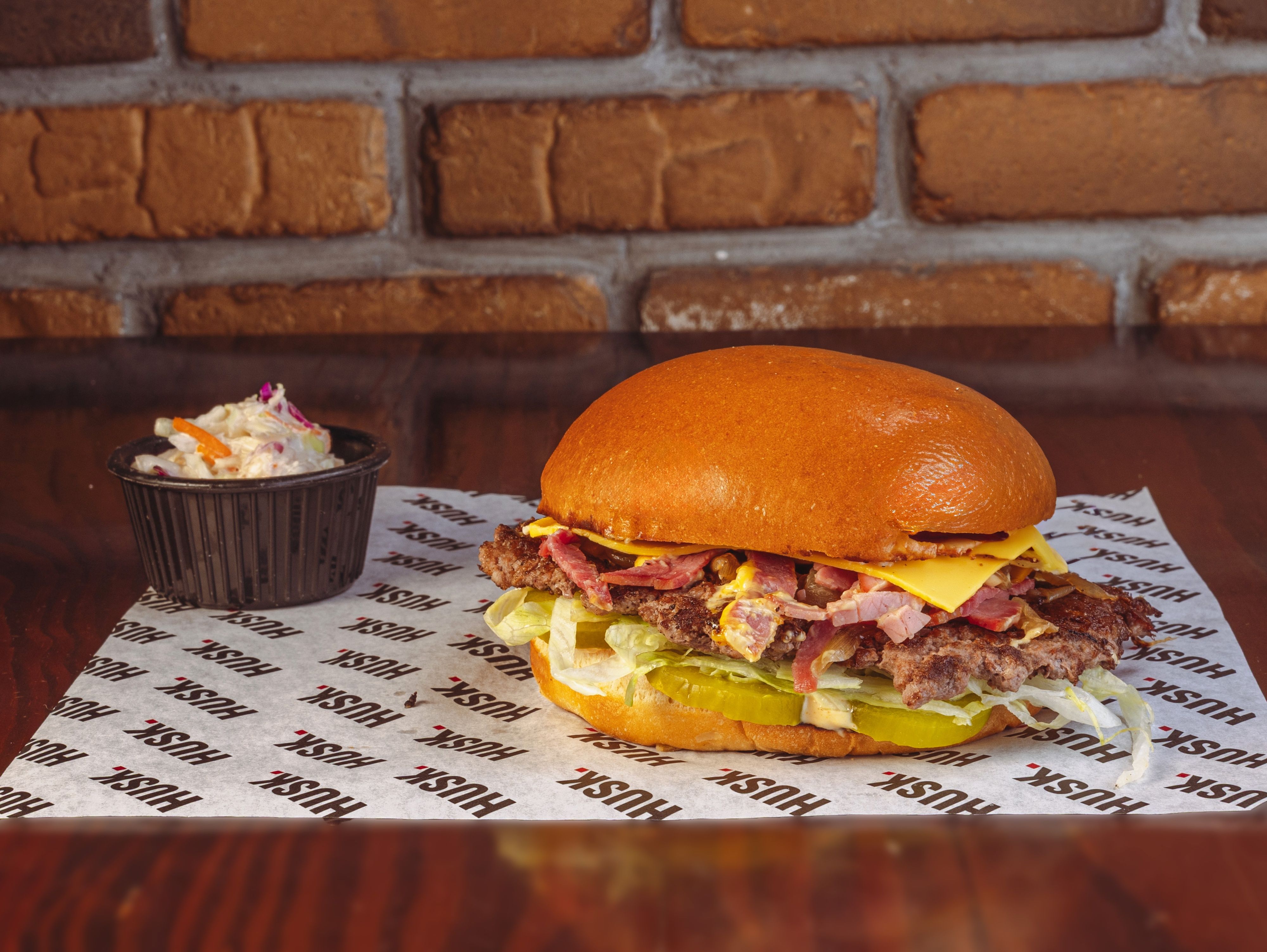 Beef Bacon & Onions Burger