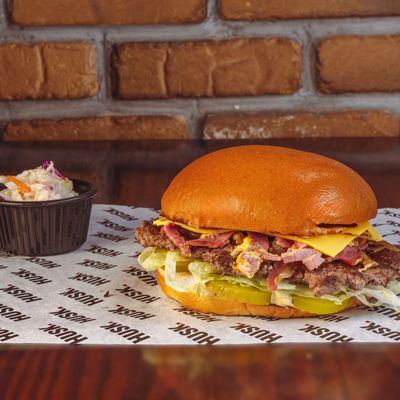 Beef Becon & Onions Burger