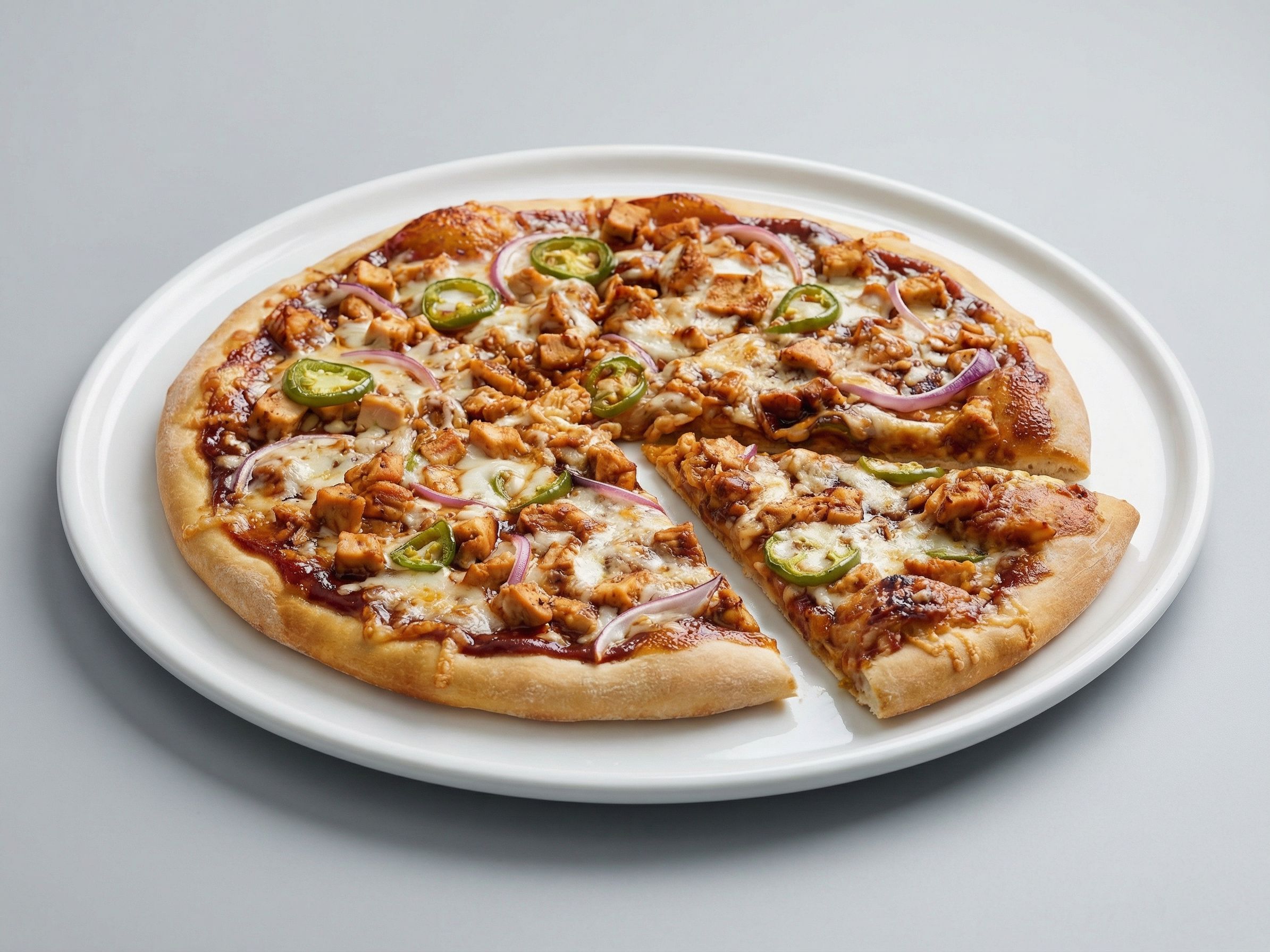 BBQ pizza
