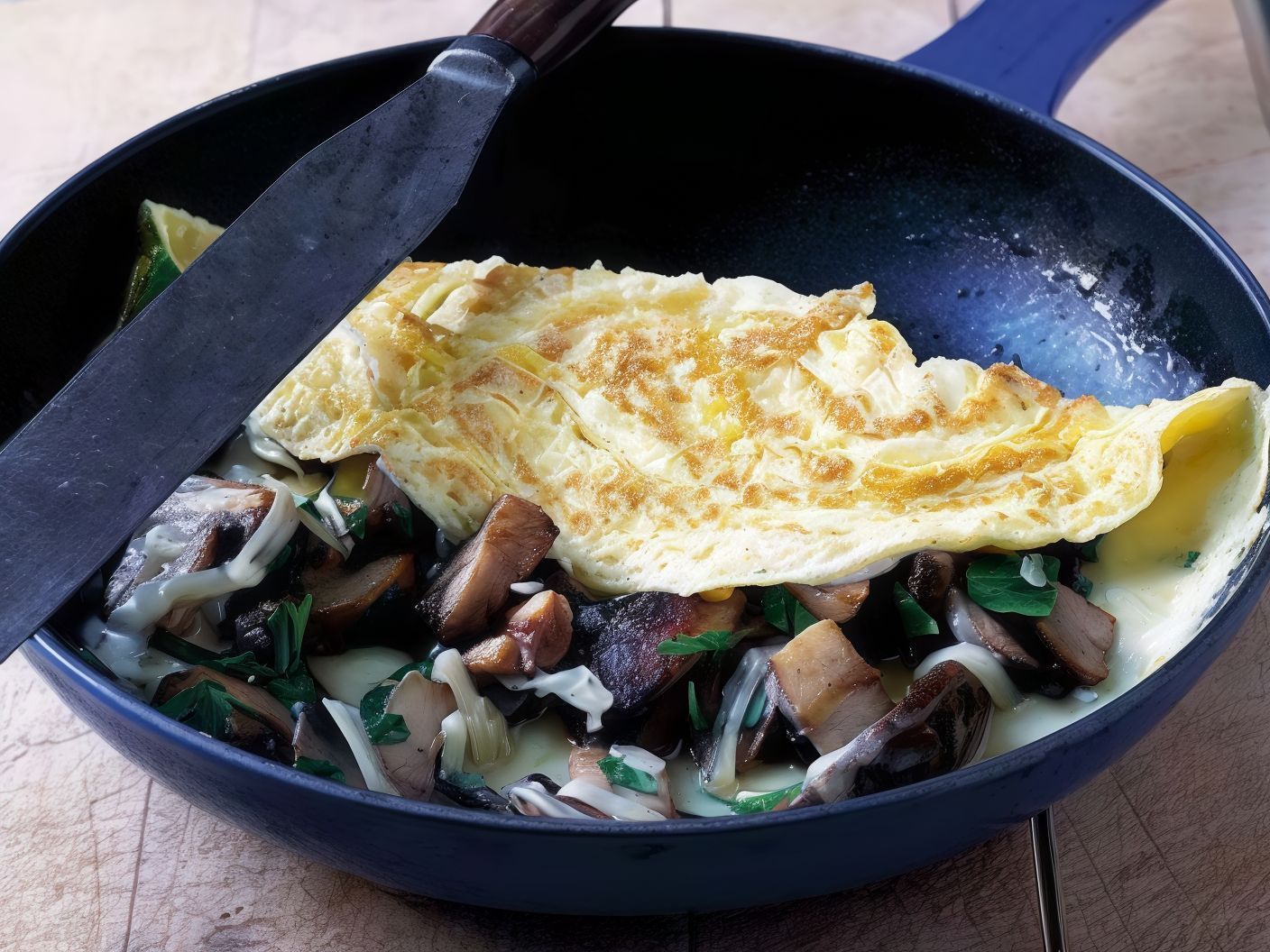 Smoked Beef Omelette