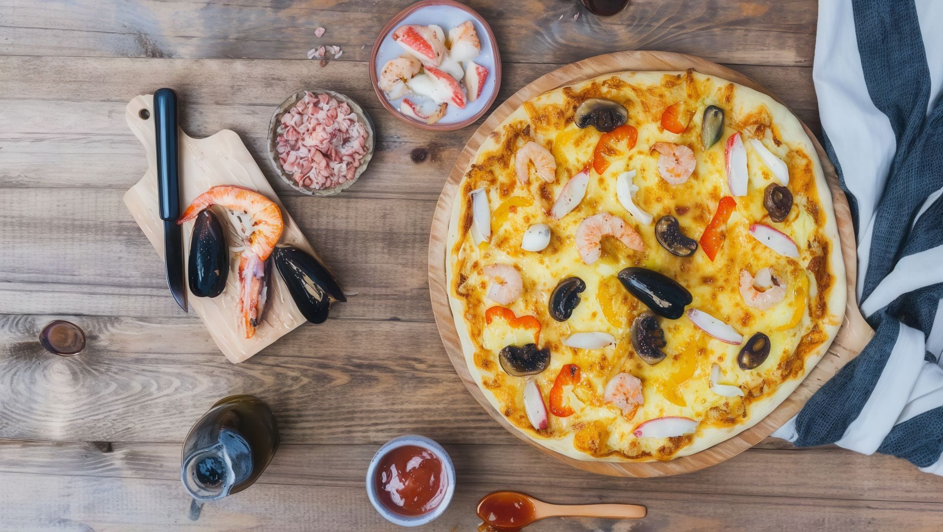 Fruit De Marie pizza