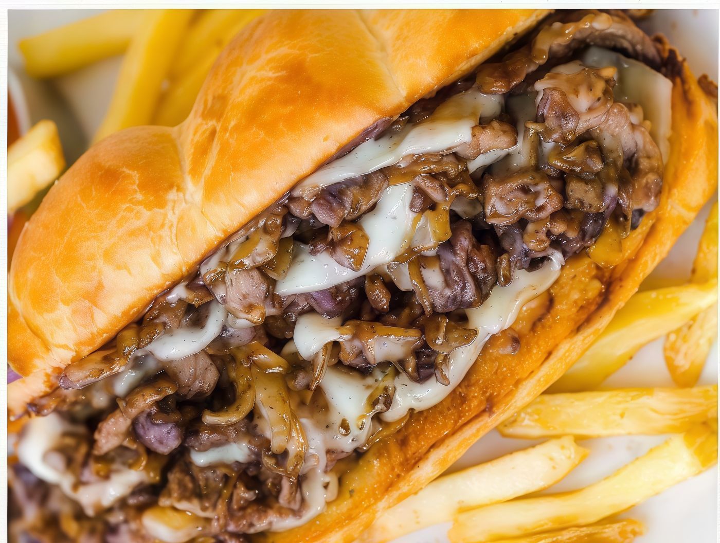 Philly Cheese Steak Sandwich