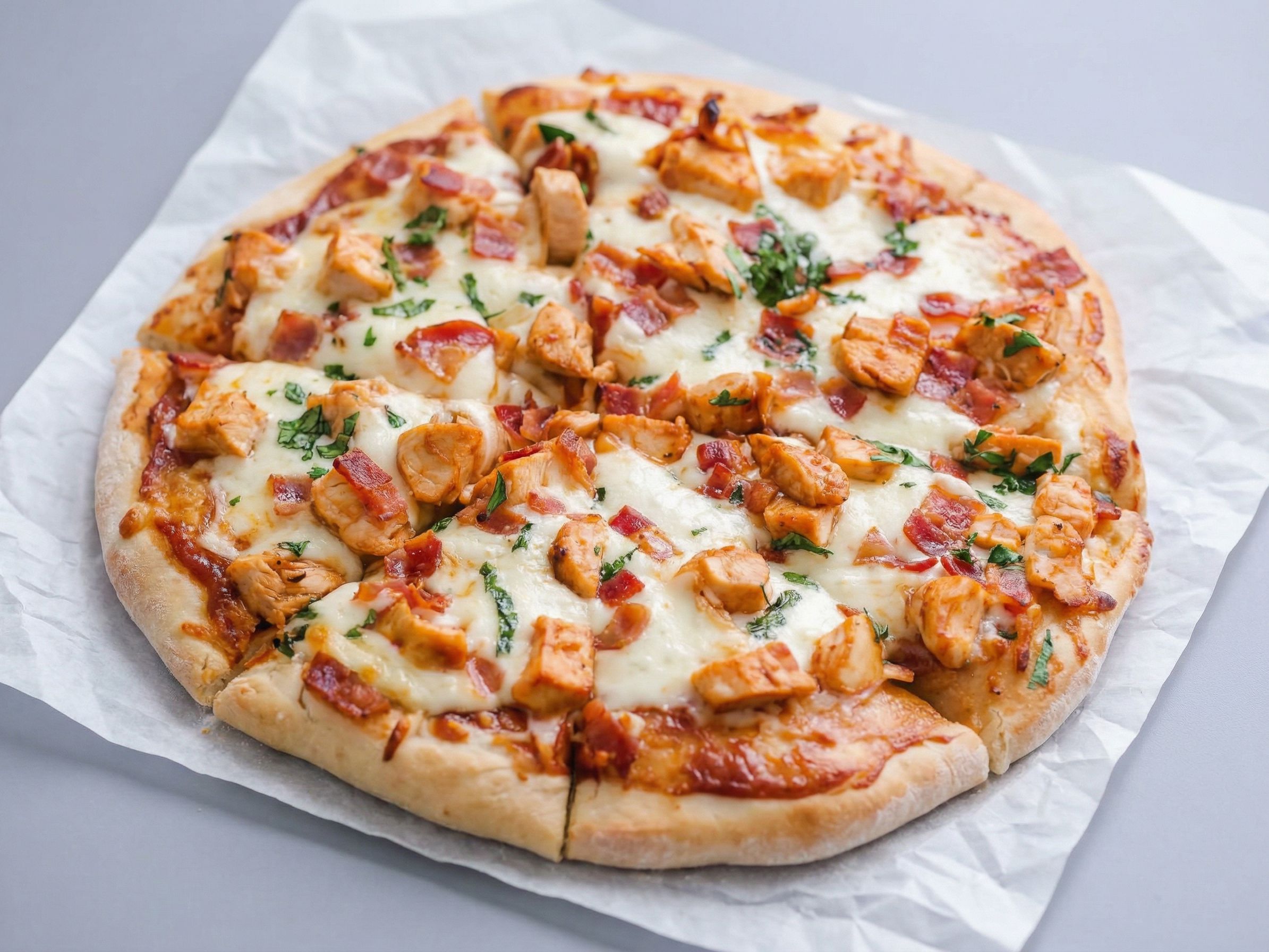 Lacarni Pizza With Meat