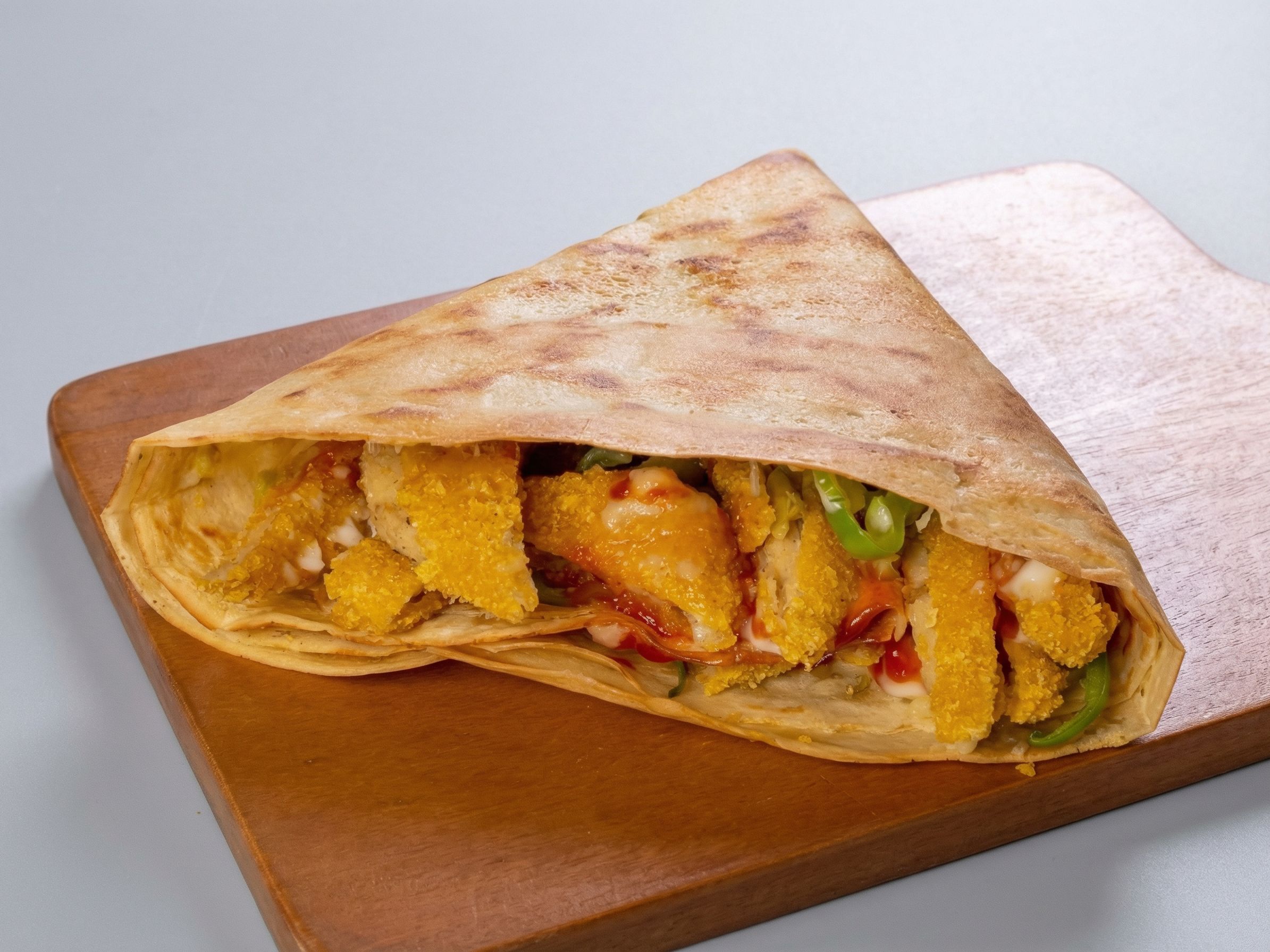 Breaded crepe