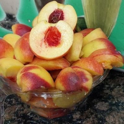 Peach Pieces