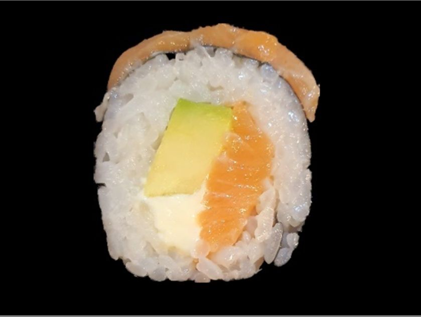Salmon Dynamite Ura Maki Rolls