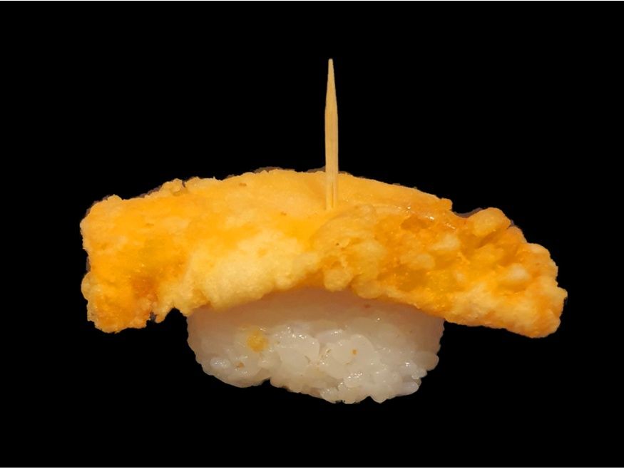 Salmon Tempura Nigiri Sushi