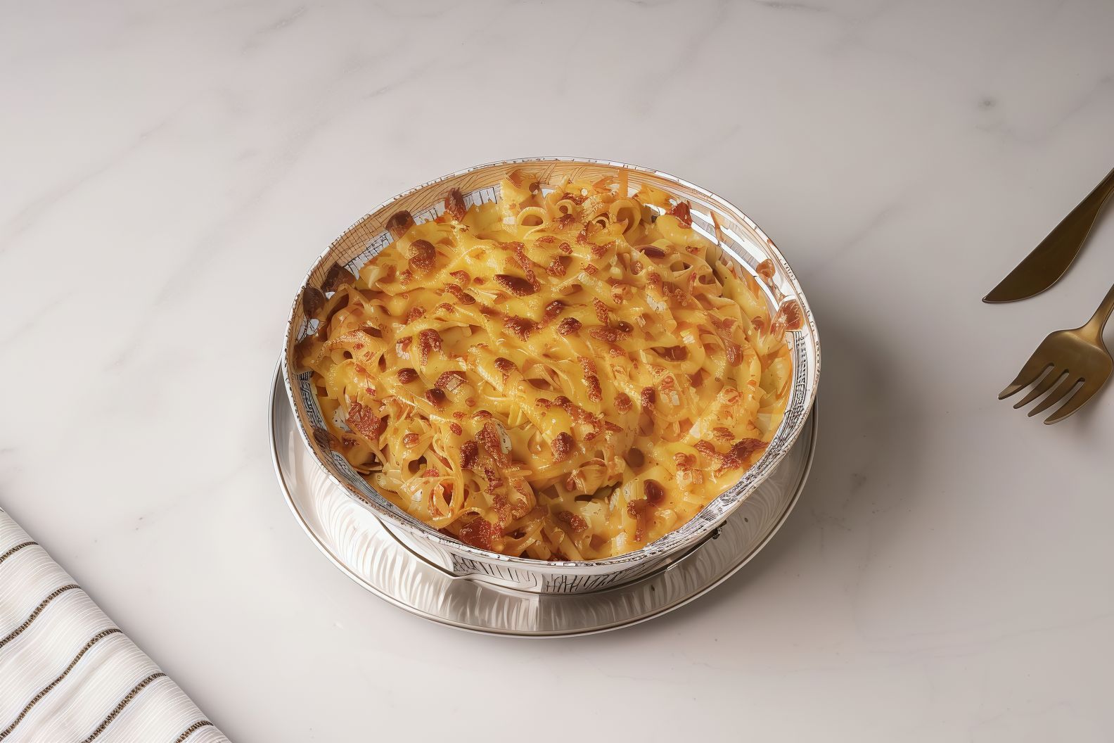 Pasta With Mix Grills