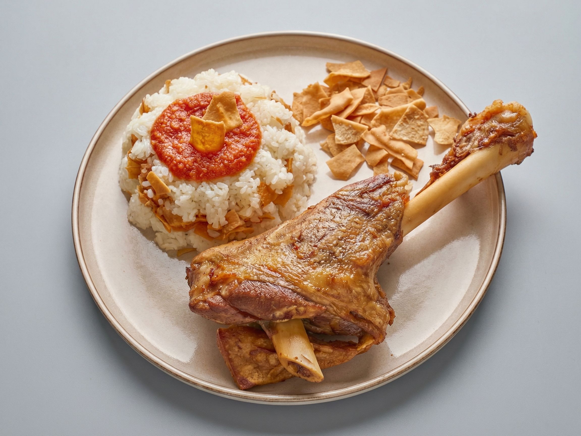 Mutton Shank Platter