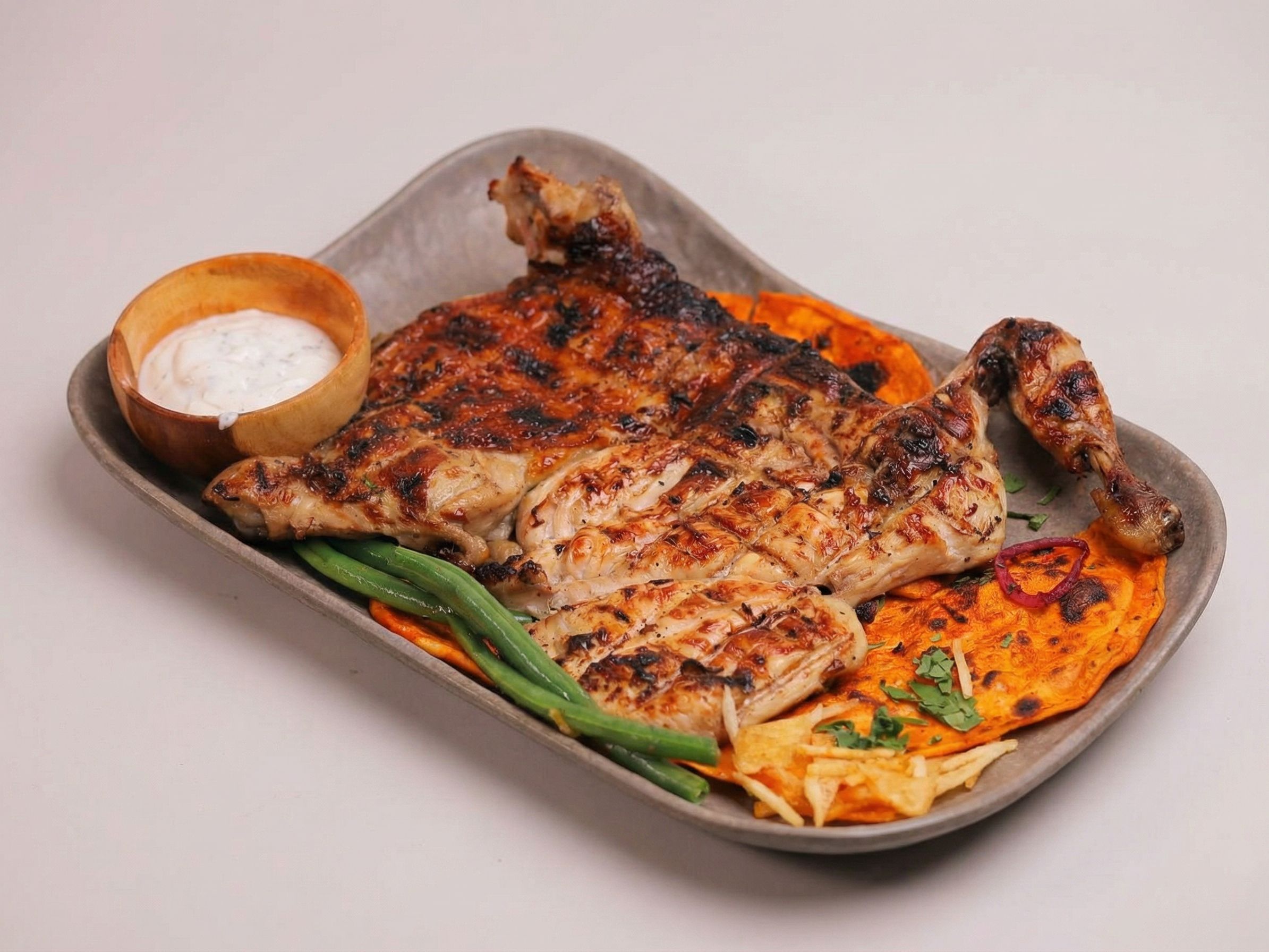 Half Charcoal Grilled Chicken