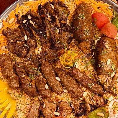 طبق العريس للزوجين
