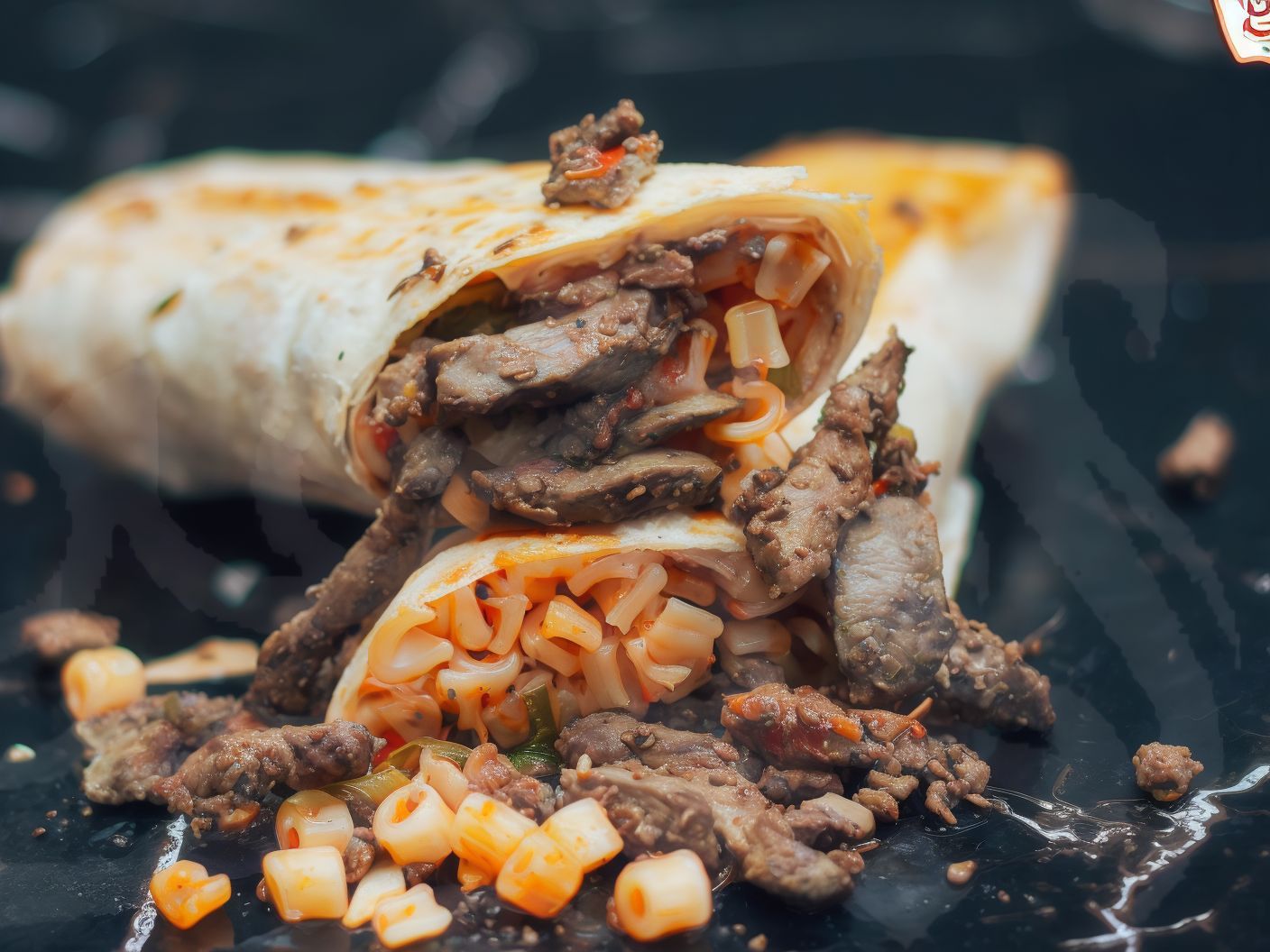 Pasta Liver Syrian Sandwich