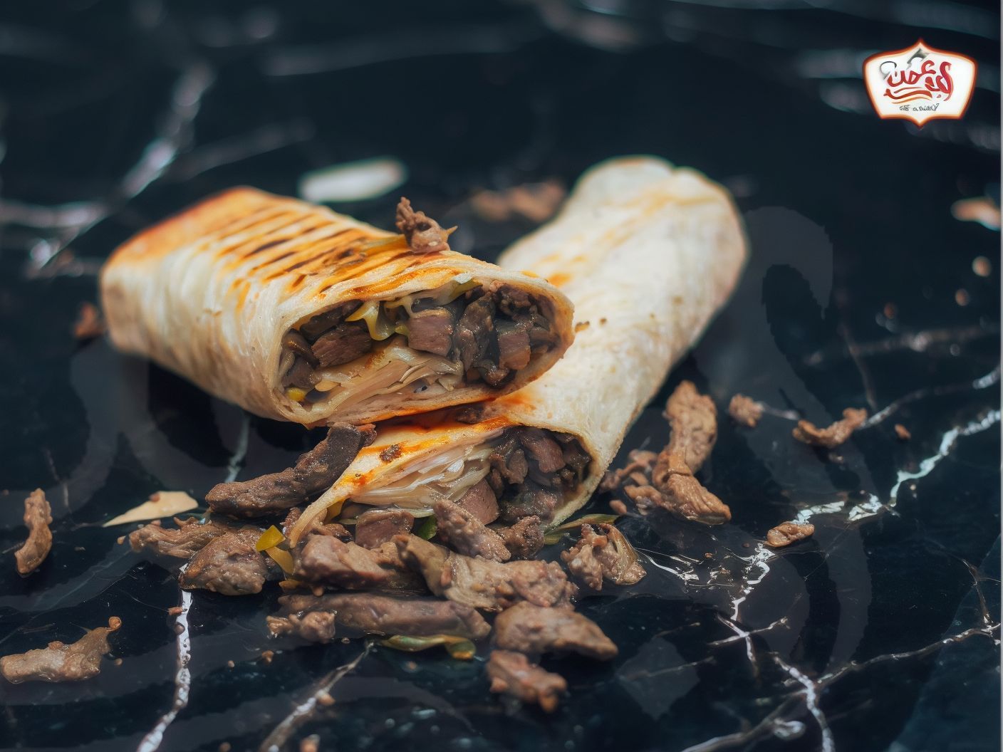 Syrian liver sandwich