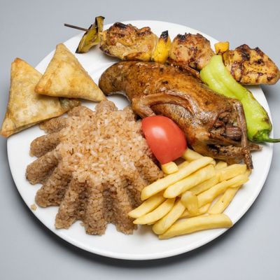 Al Basha Meal Stuffed Pigeon $1/8 Shish
