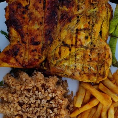 Al Basha Meal 1/2 Chicken Grill