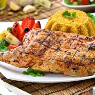 Half Grilled Chicken Meal