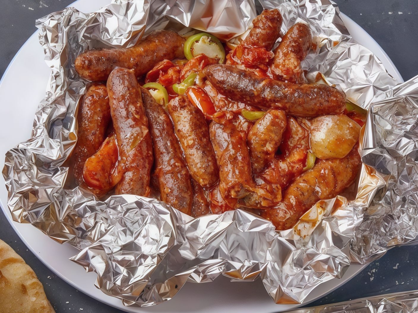 War2et Baladi sausage on Grill