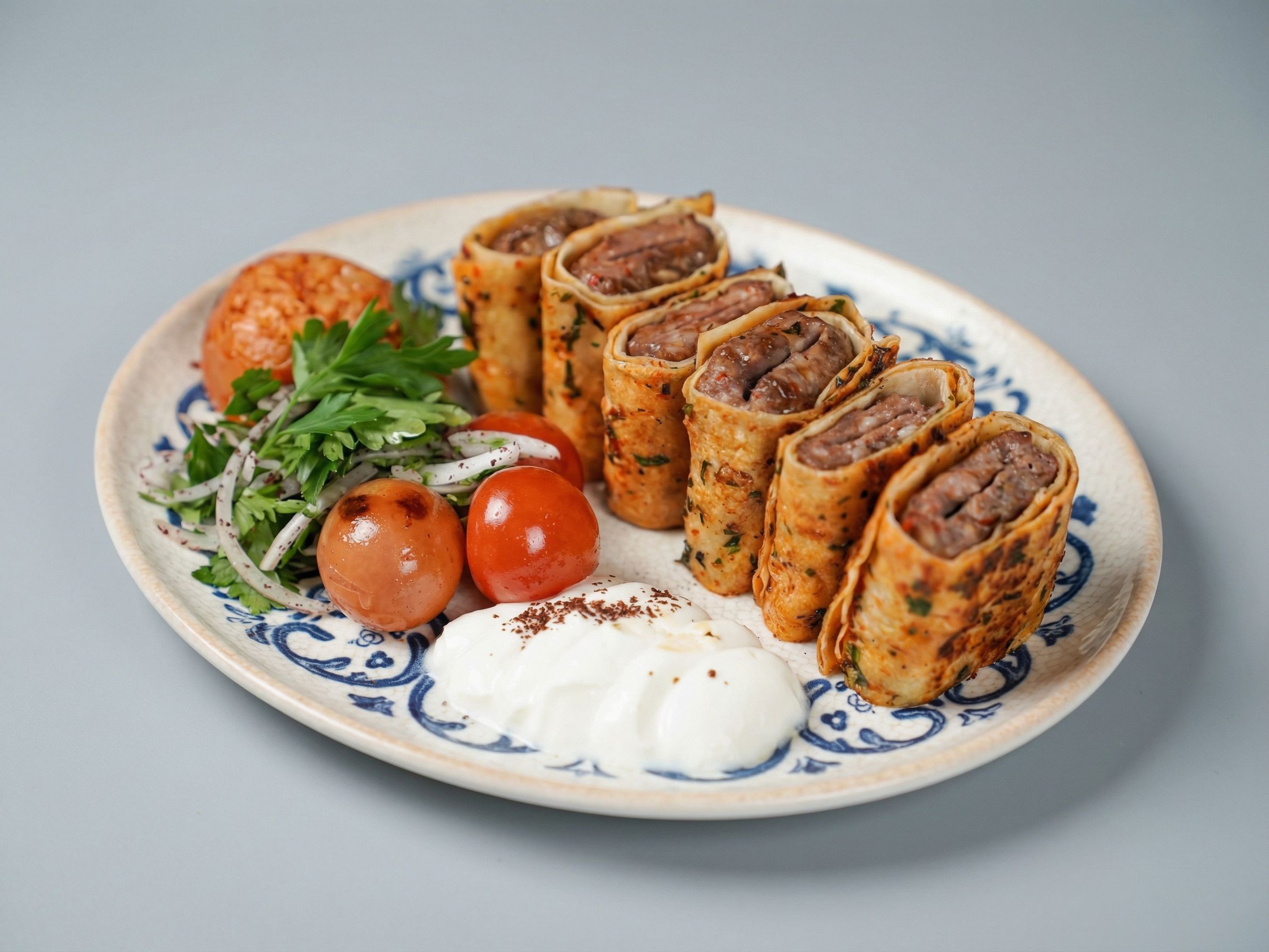 Adana kofta sandwich