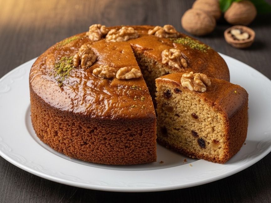 Big walnut cake