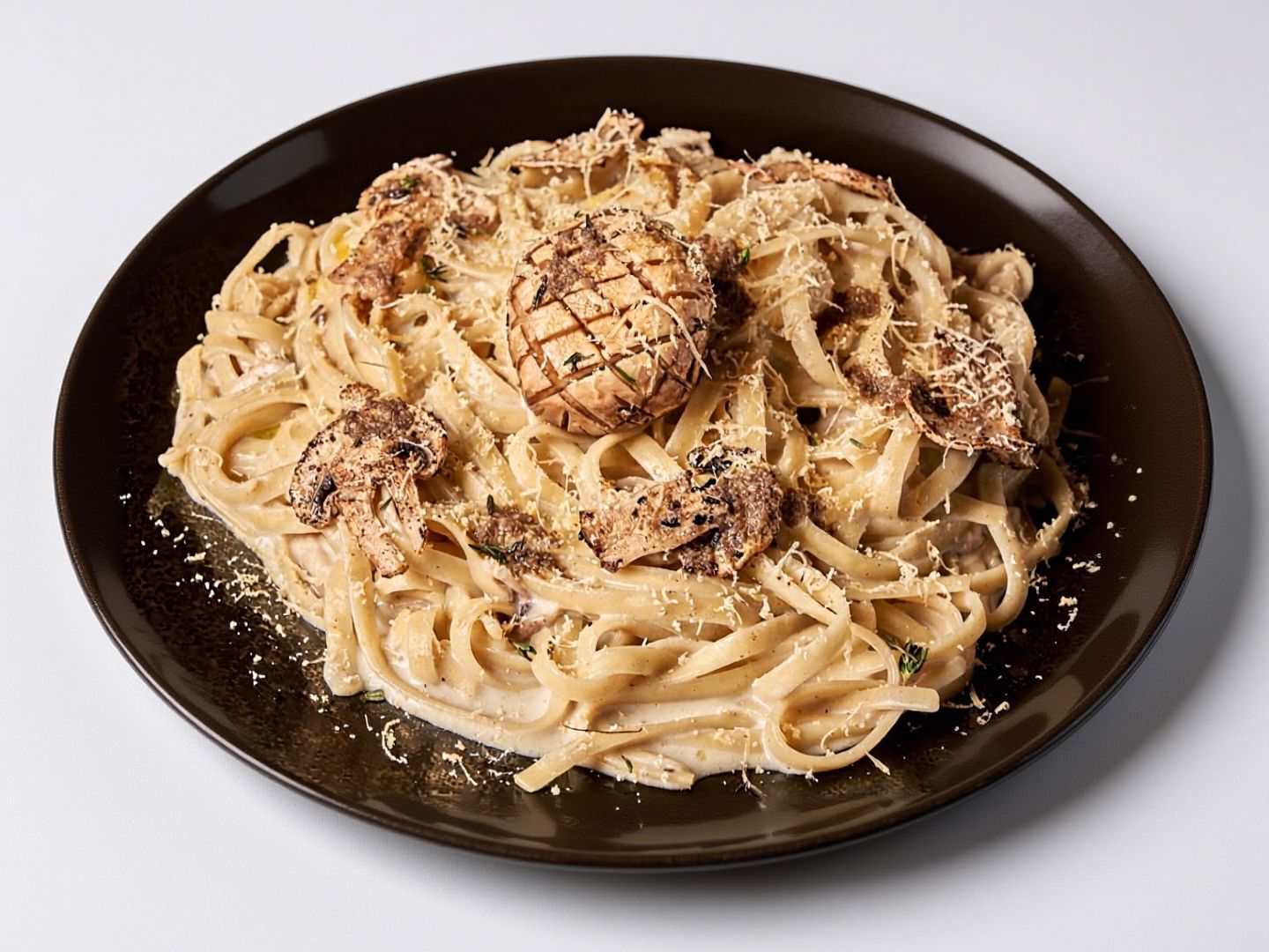 Creamy Pasta Truffle Mushroom