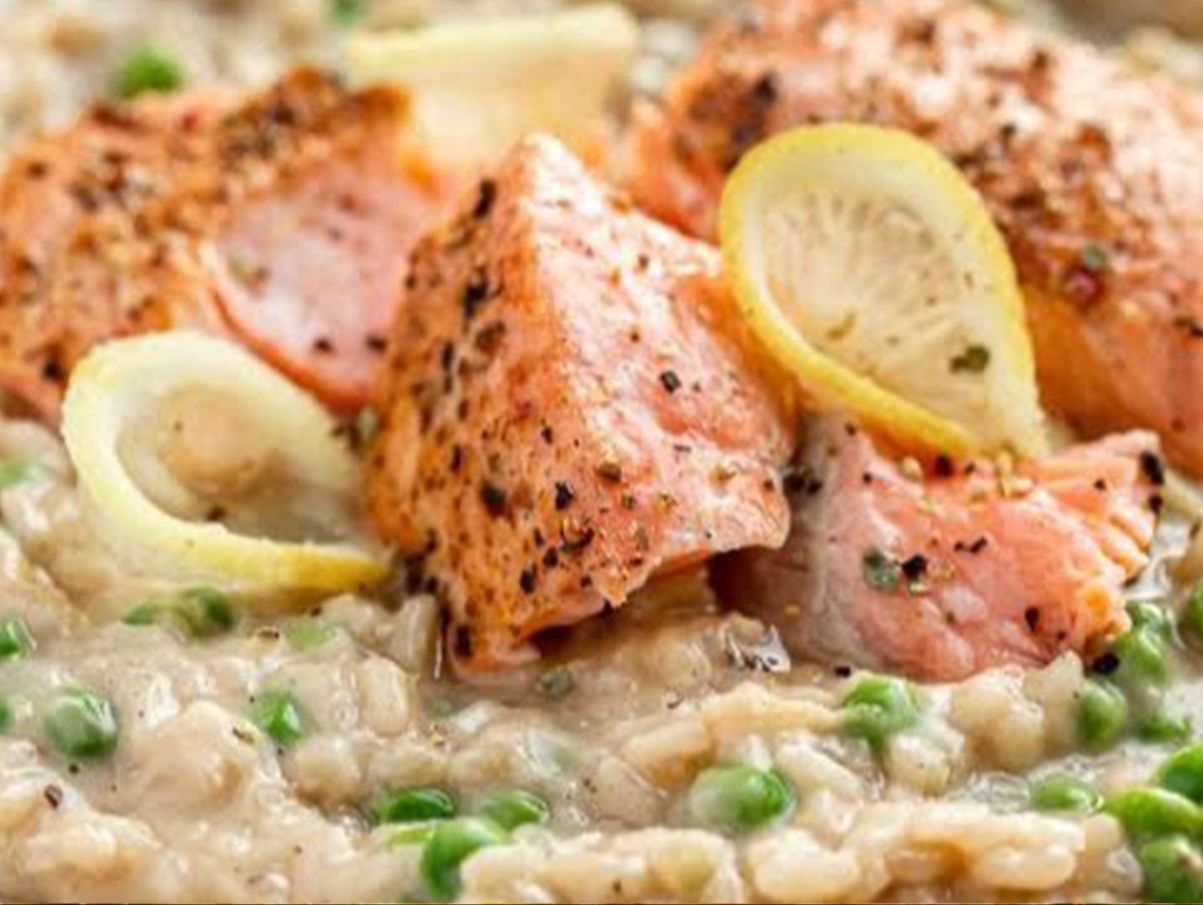 Salmon Risotto