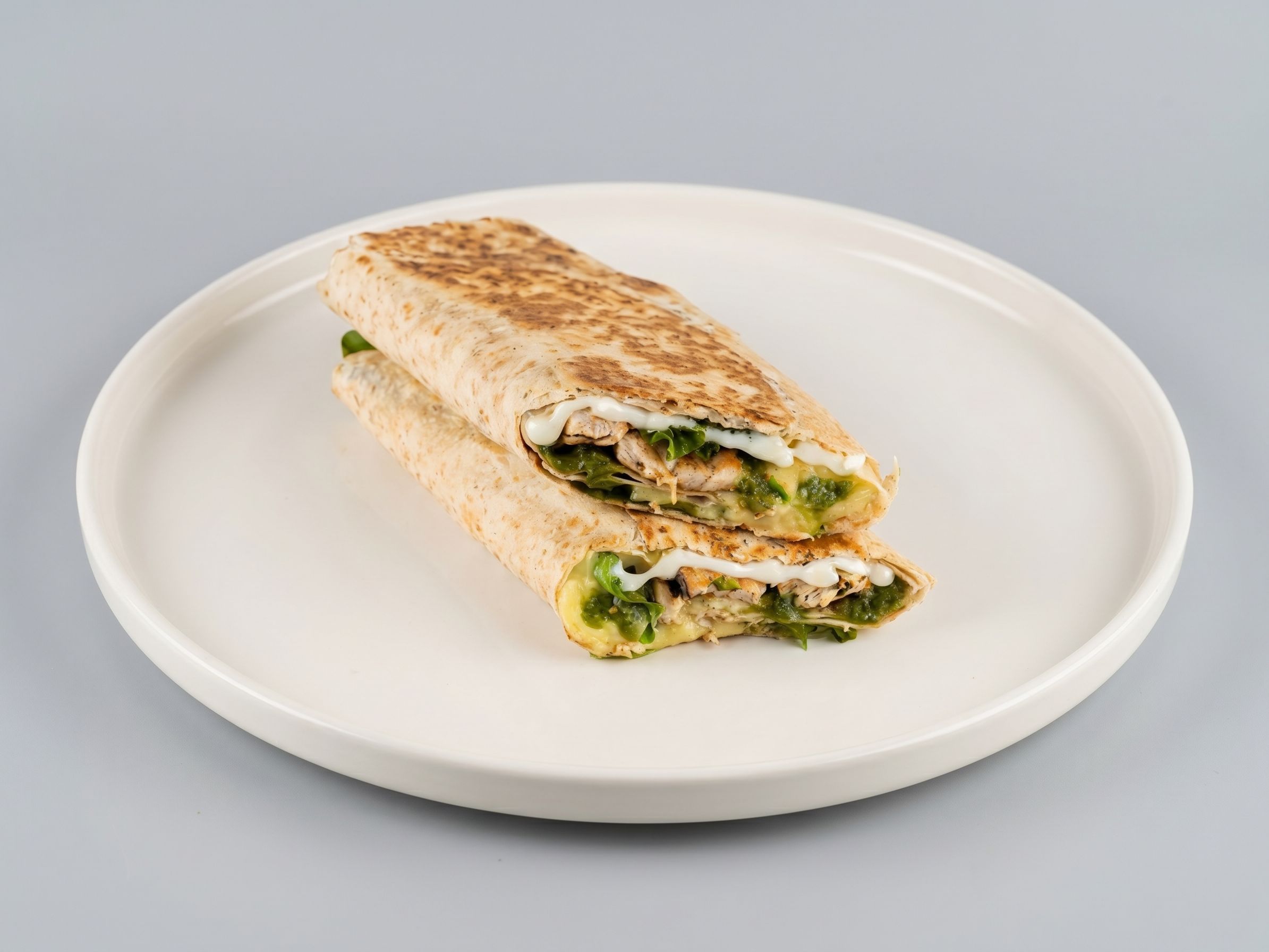 Grilled chicken pesto sandwich