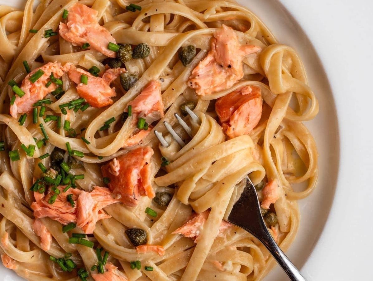 Fresh Salmon Pasta