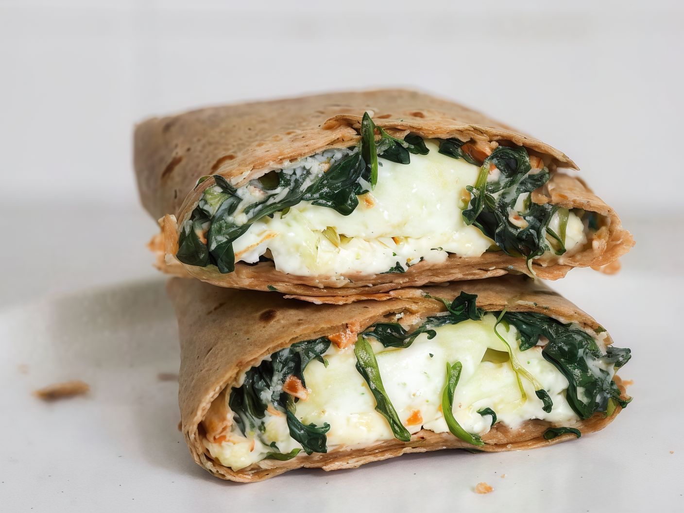 Spinach Feta Wrap