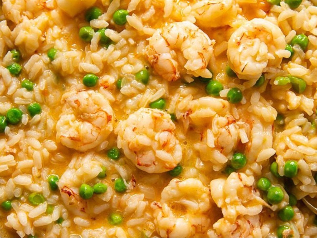 Fresh Shrimp Risotto