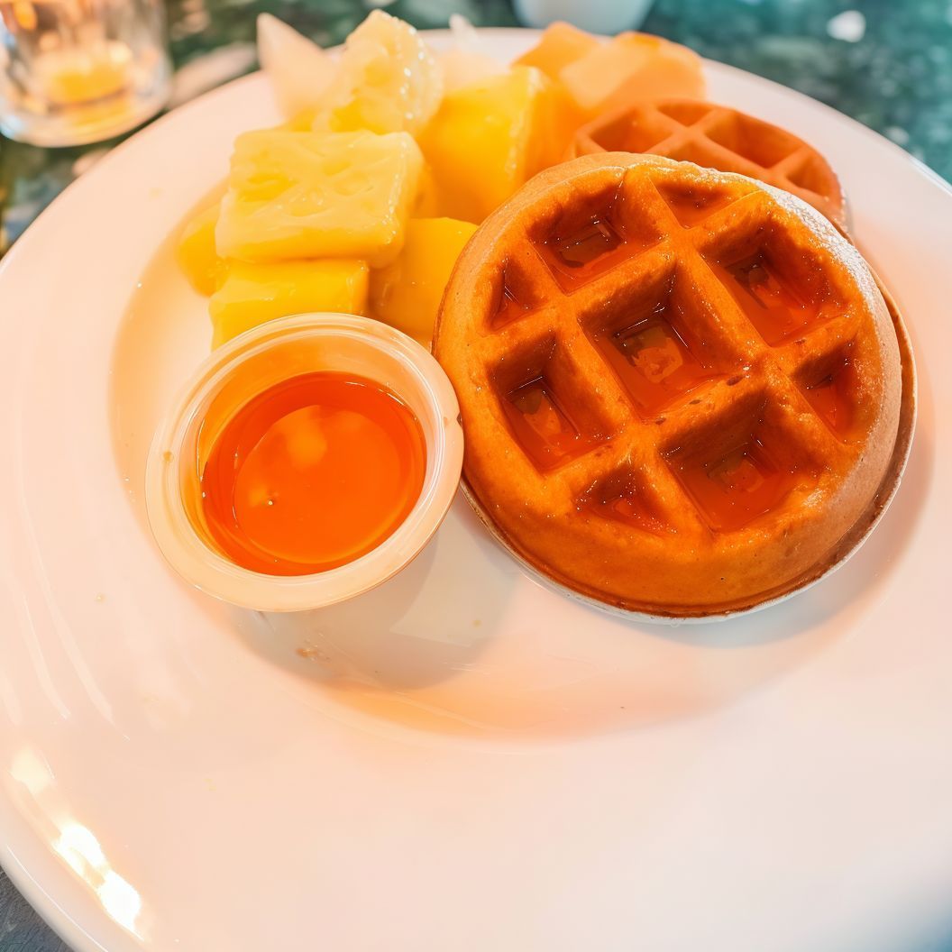 Honey waffle