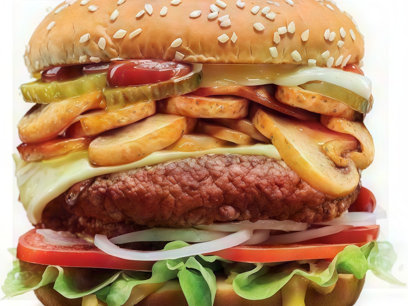 Buffalo Burger Sandwich