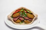 Falafel & Pastrami Sandwich