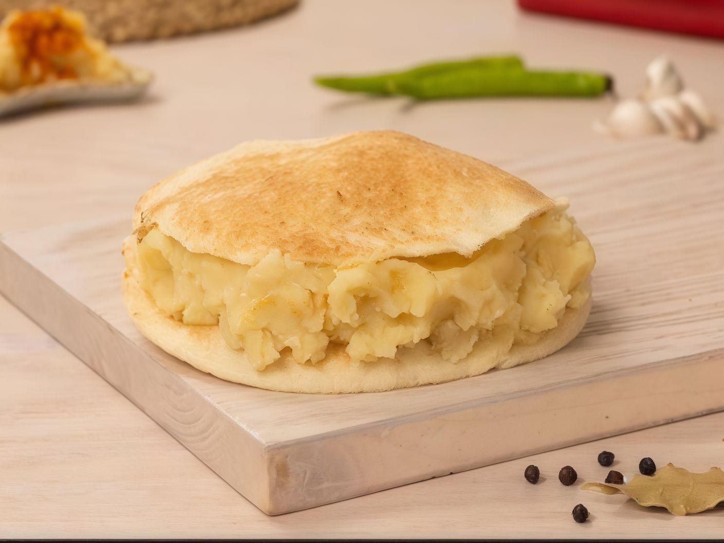 Potato Puree Sandwich