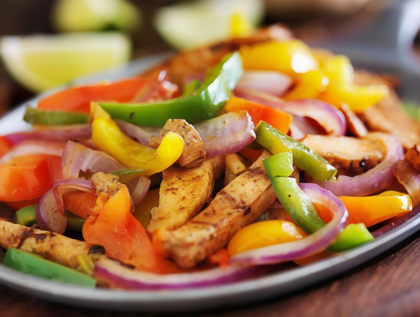 Super fajita dish