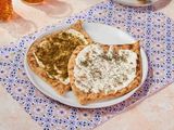 Labneh Zaatar Manakish