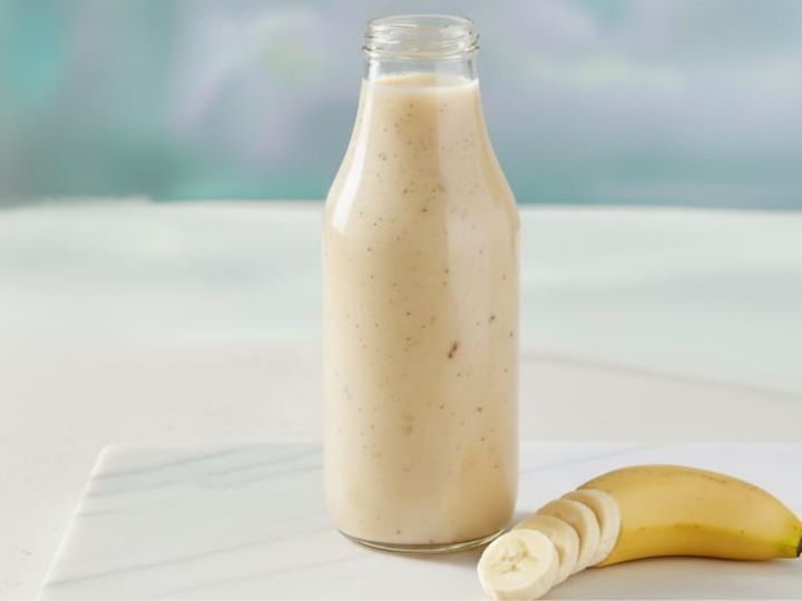 Banana milk juice