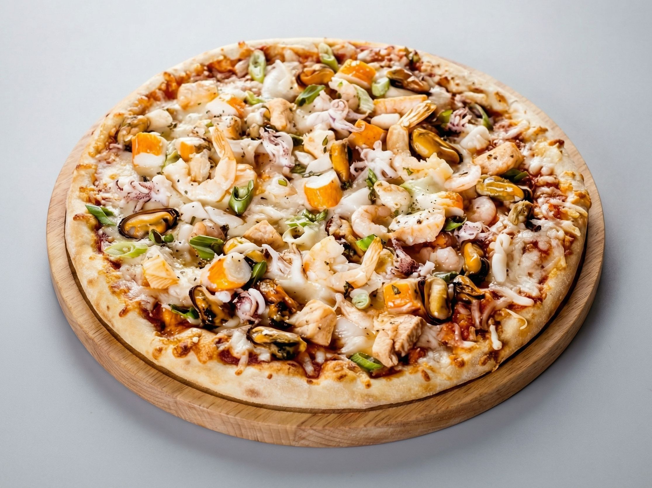 Seafood Pizza