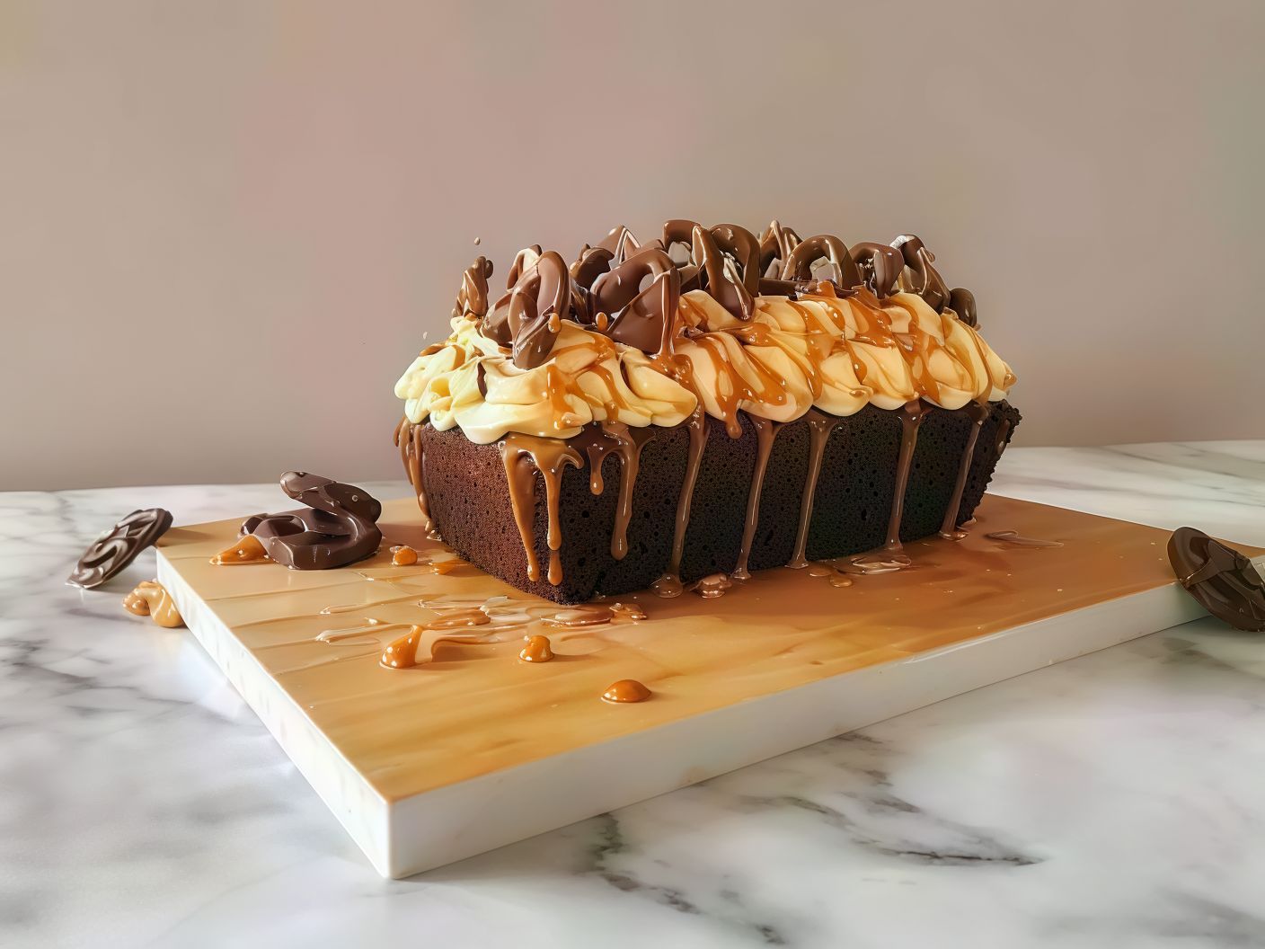 Lotus Chocolate Cake