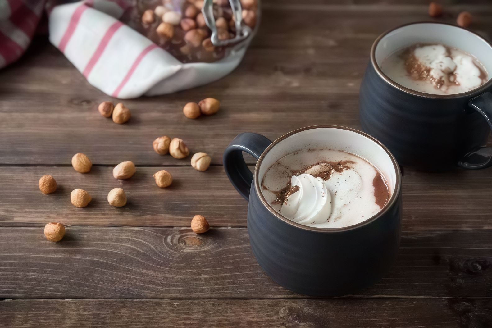 Roasted Hazelnut Hot Chocolate
