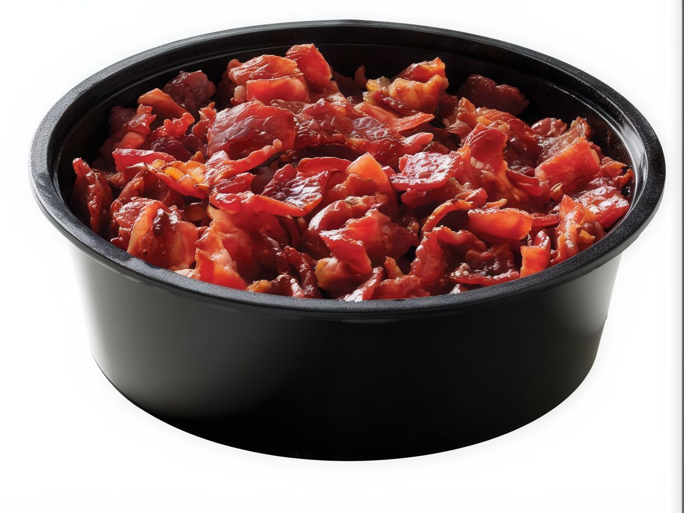 Beef Bacon Pieses