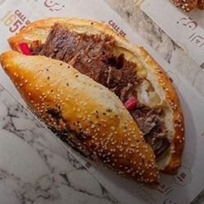 Beef Shawarma Calzone