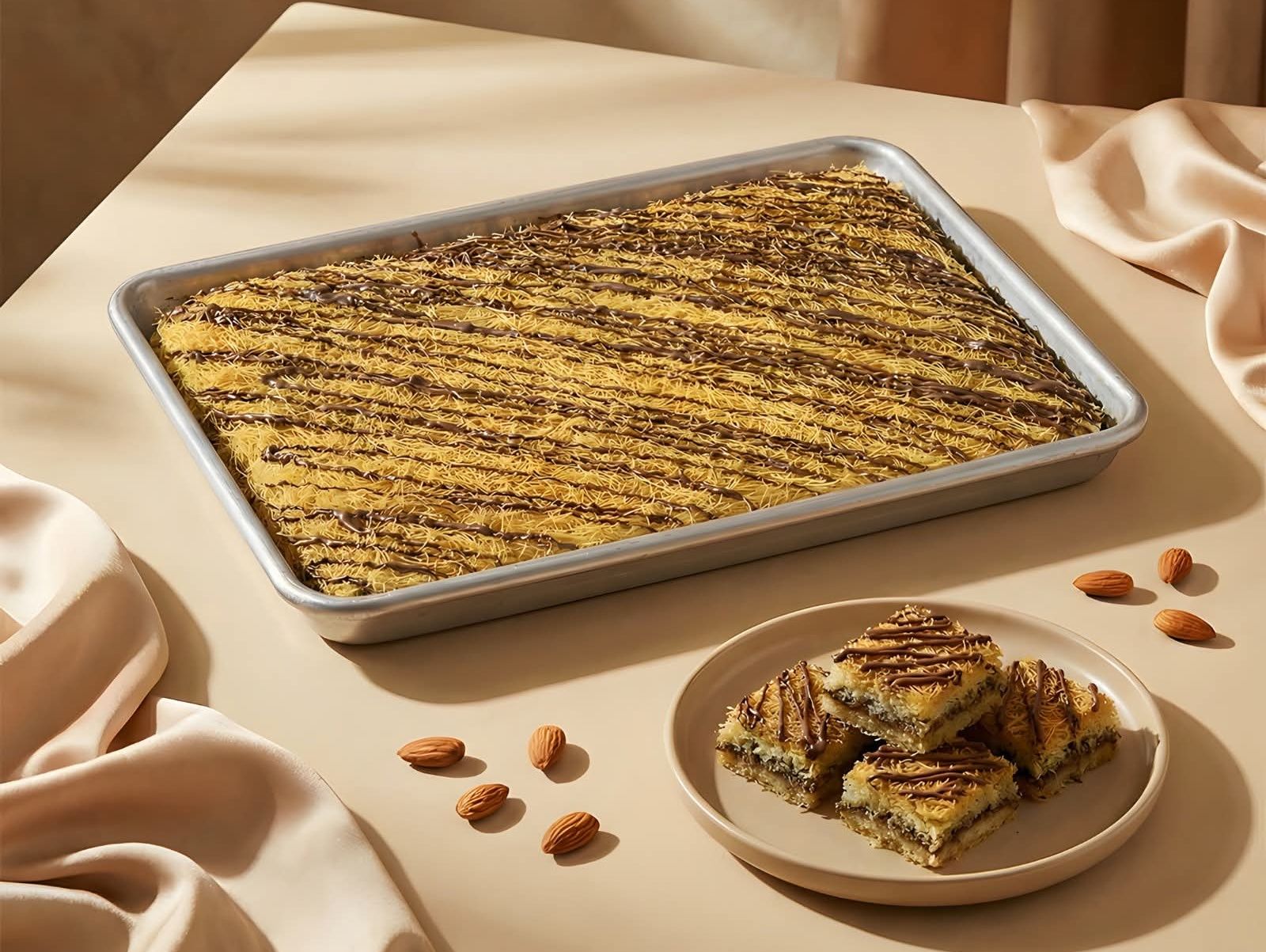 Cream Kunafa