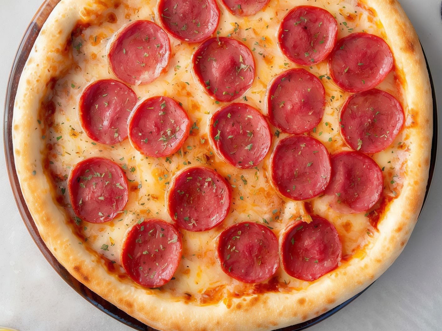 Salami Pizza
