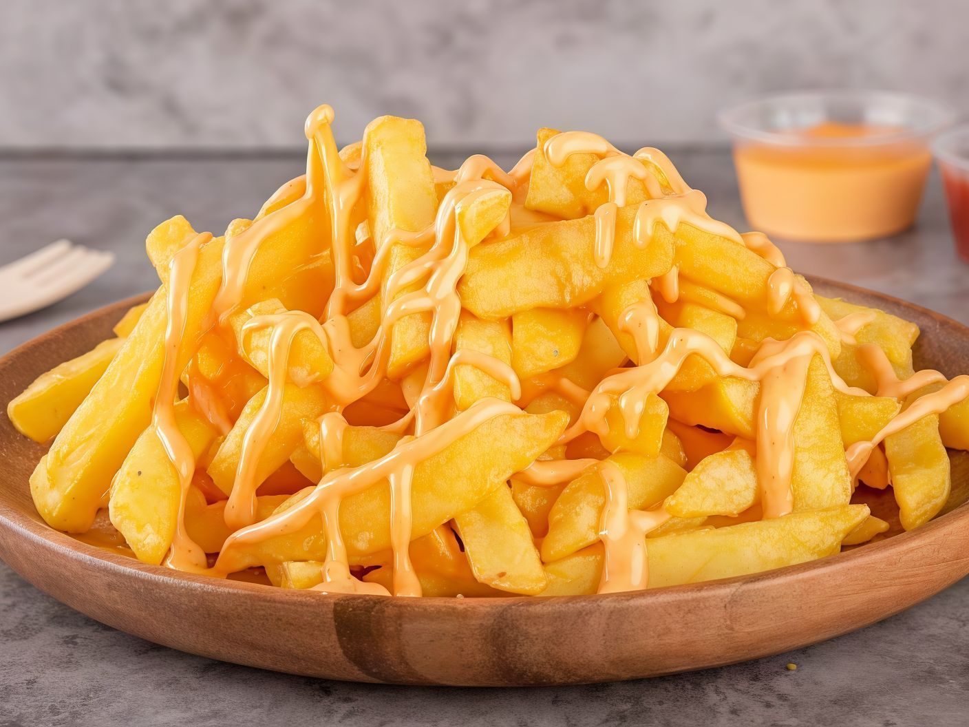 Family cheese fries