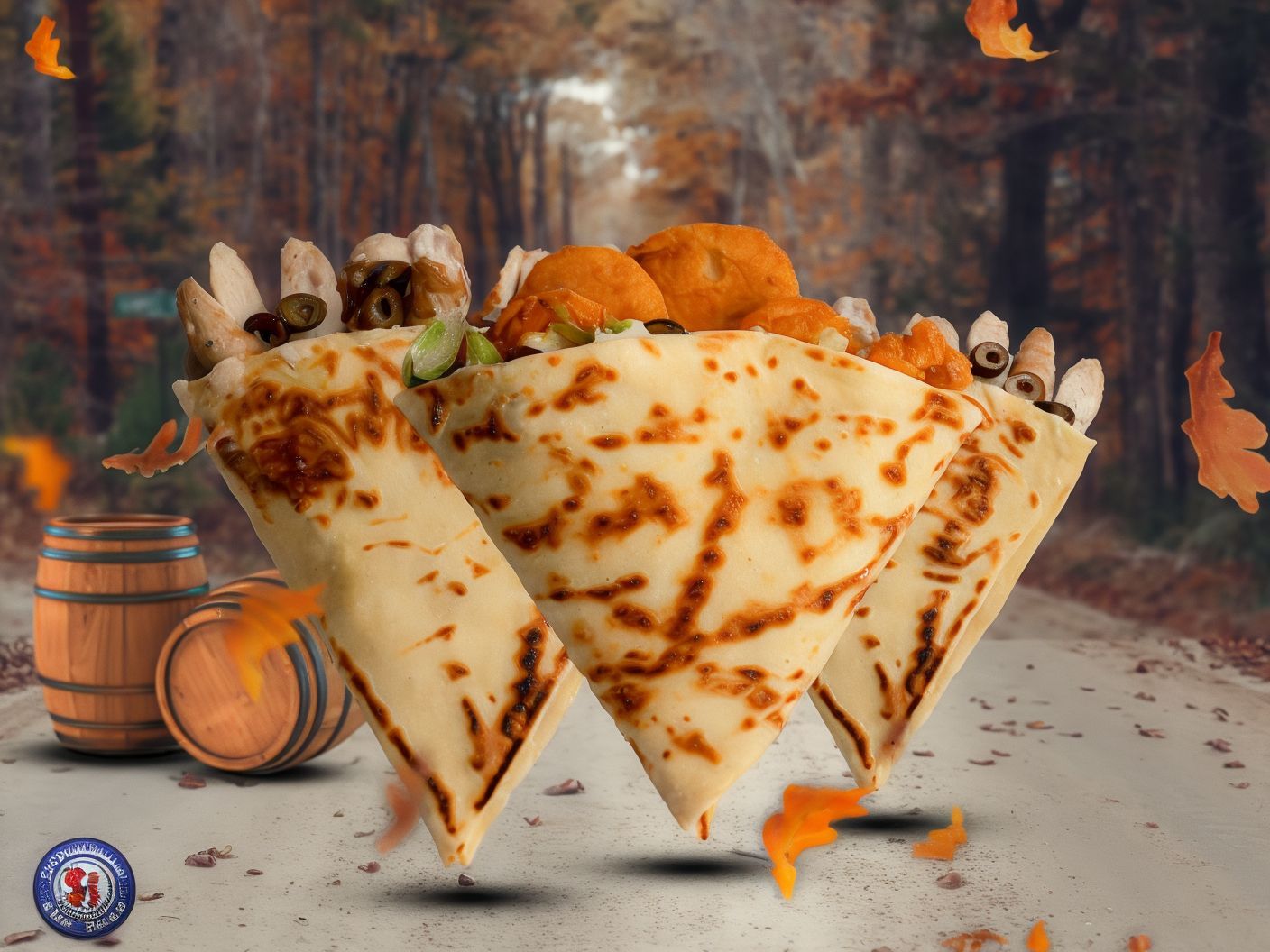 Chicken Fajita Crepe