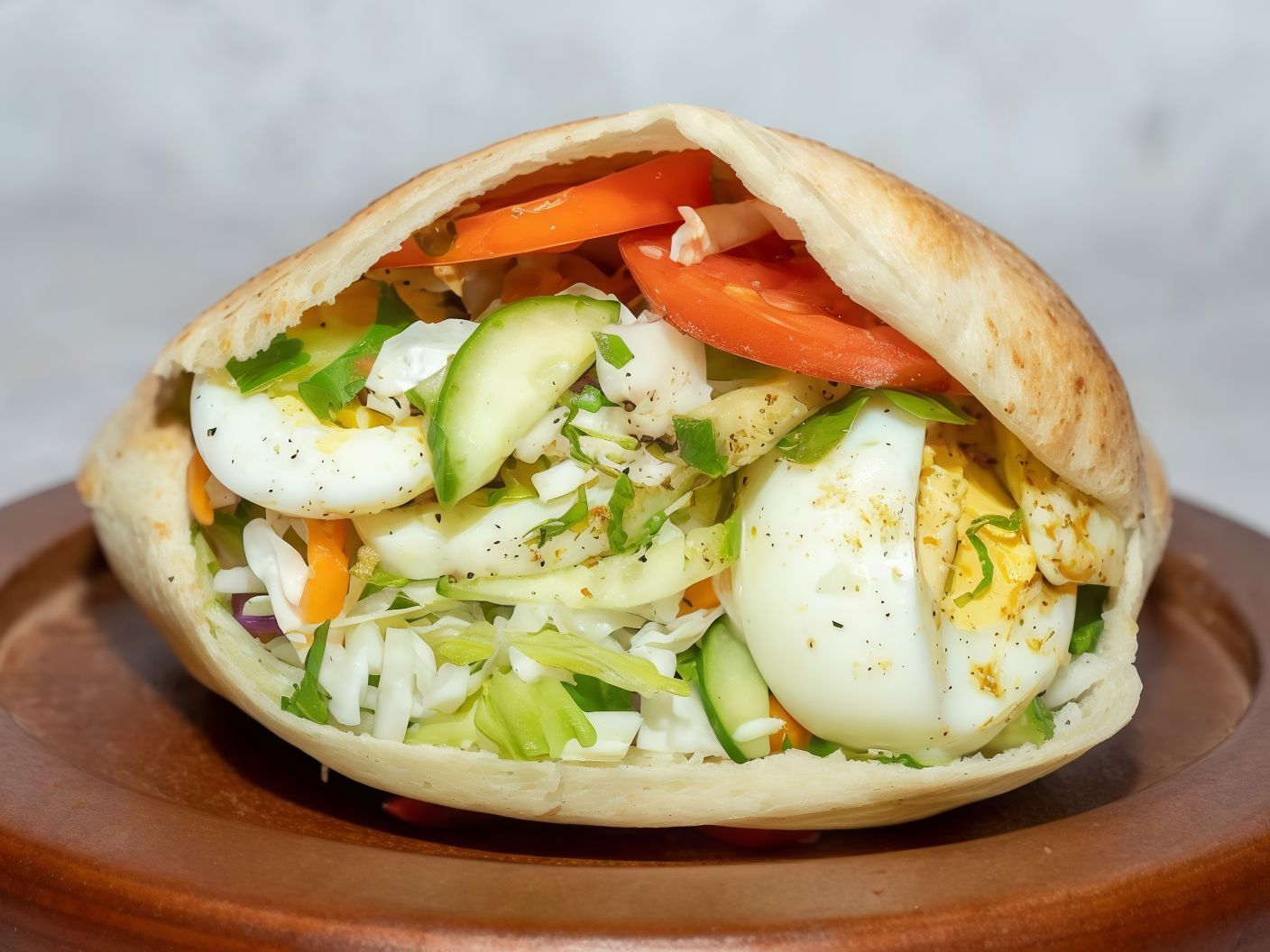 Boiled Egg Sandwich