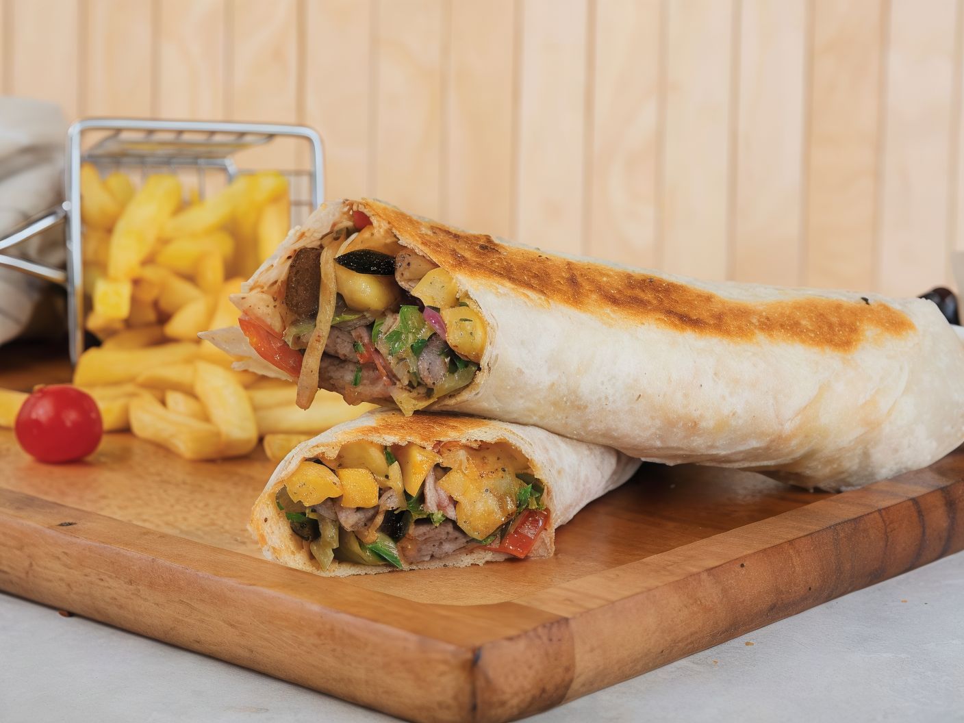 Meat Shawarma Sandwich