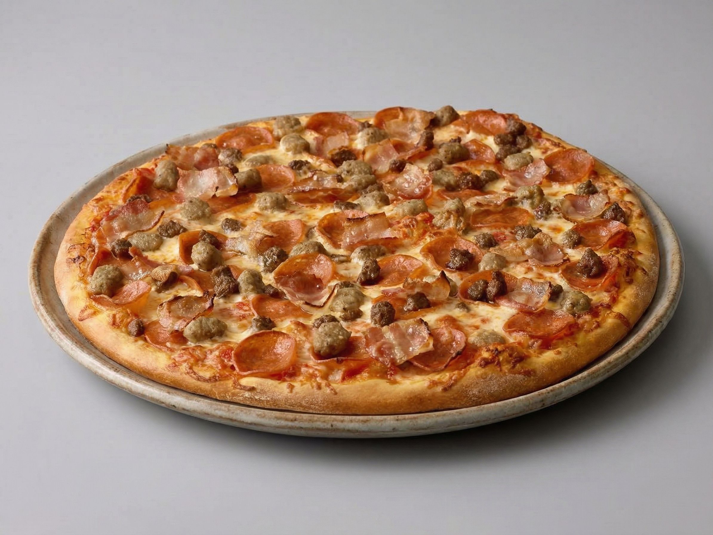 Family Mix Meat Pizza