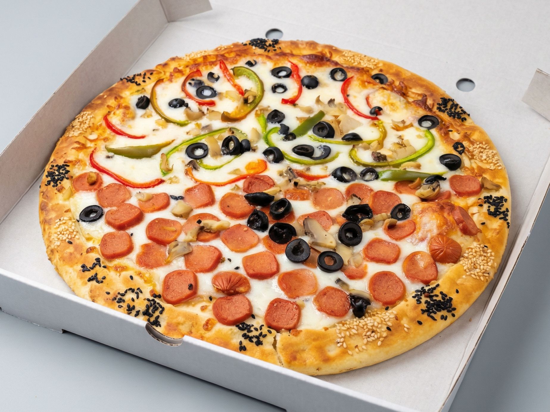 Mix italian pizza