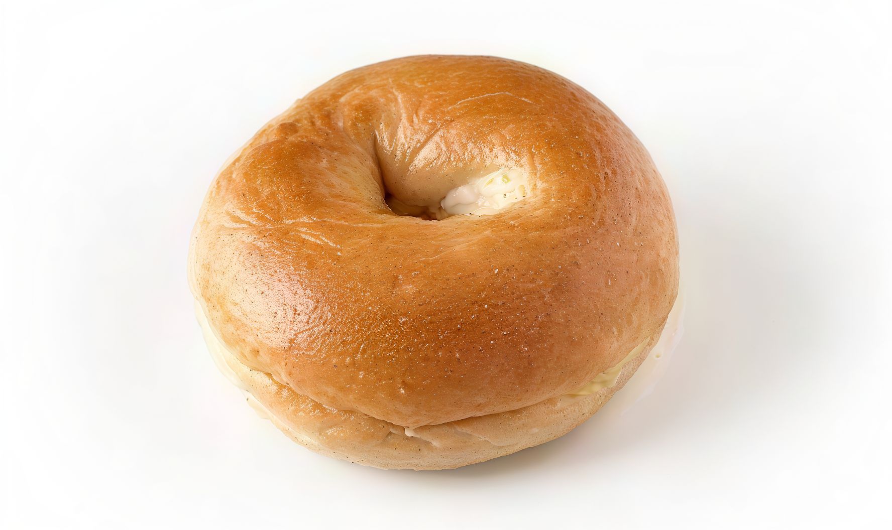 White Bagel with Cream Cheese & Avocado
